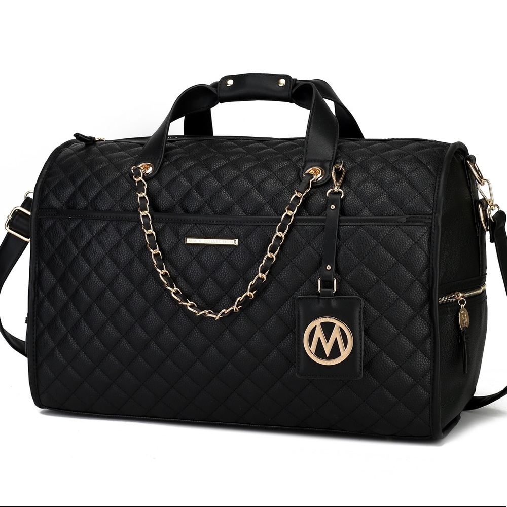 New Lexie Travel Duffle Bag in Black